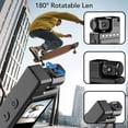 thumbnail image 4 of Wearable Body Cam, Night Vision 8MP Lens 1.3 inch LED Screen Wifi Body Worn Camera 180 Rotatable Lens 1200mAh  for Sports, 4 of 7
