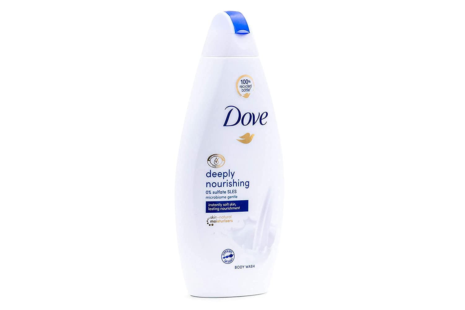 Dove DVBW-ASSORTED6PK 16.9 oz Body Wash with Shea Butter Deep Moisture Pistachio Cream & Coconut Milk - Pack of 6