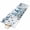 Blue White, variant on Runner Rug 2'x6', Blue Gnomes Christmas Washable Non-Slip Hallway Runner Rugs, Xmas Balls Tree Snowflake Wooden Bedside Rugs Floor Mats Carpet Runners for Kitchen Bathroom Laundry Room
