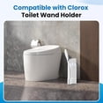 thumbnail image 3 of PYYNA-2 Pack Toilet Wand Holder for Clorox Toilet Wand, Compatible with Clorox Toilet Wand Starter Kit Only, 3 of 4