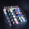 thumbnail image 3 of Sunglasses Organizer Clear Eyeglasses Display Case Eyewear Storage Tray Box For Glasses Tabletop Holder Stand (6 Layer) - 5 layer, 3 of 6