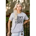 thumbnail image 3 of US Army Sis Military Star Logo Women's Graphic T Shirt Tees Brisco Brands S, 3 of 5