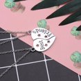 thumbnail image 4 of UNIDS Mejores Amigos Collar Joyería Yin Yang Tai Chi Collares pendientes Negro Blanco Emparejado Collar Para Hombres Mujeres Parejas regalo, 4 of 4