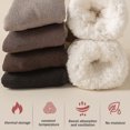 thumbnail image 3 of Slipper Socks with Grips Non Slip Soft Cozy Fuzzy Fleece Lined Socks for Cold Winter, 3 of 6