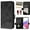Black, variant on Case for GANGXUN Motorola Moto E13 2023 4G – Elegant and Practical with Long,Short Lanyards