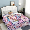 thumbnail image 6 of Axolotl Throw Blanket Ultra Soft Just A Girl Who Loves Axolotl Flannel Blanket Lightweight Cozy Blankets Gift for Women and Men Couch Sofa Bed 60" x 50", 6 of 7
