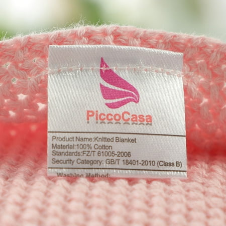 knit blanket throw pink 30" x 40" | Walmart Canada