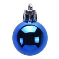 thumbnail image 1 of Esfera Navideña Holiday Time Diseño Brillante Azul de 30 mm, 1 of 3
