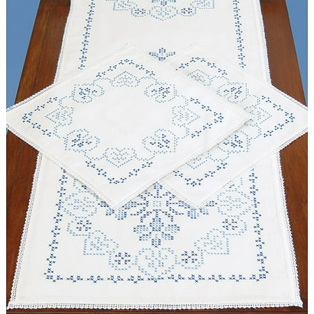 Upc 013155973662 Jack Dempsey Xx Americana Stamped Dresser Scarf