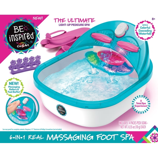 Cra Z Art Be Inspired 6 1 Real Super Spa Salon Perfect For A Boy Or Girl Walmart Com Walmart Com