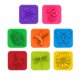 thumbnail image 2 of 8 piedras sensoriales para niños, juguetes antiestrés con reconocimiento de colores, juguetes antiestrés de silicona suave para el escritorio del, 2 of 9