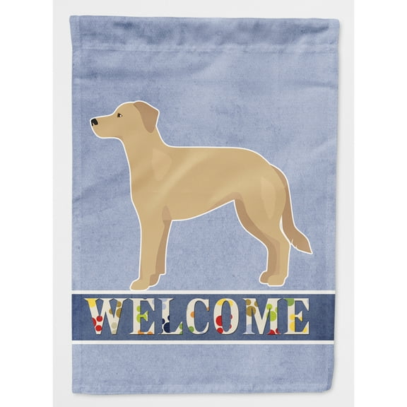 Carolines Treasures CK3740CHF German Sheprador 1 Welcome Flag Canvas House Size  Large multicolor