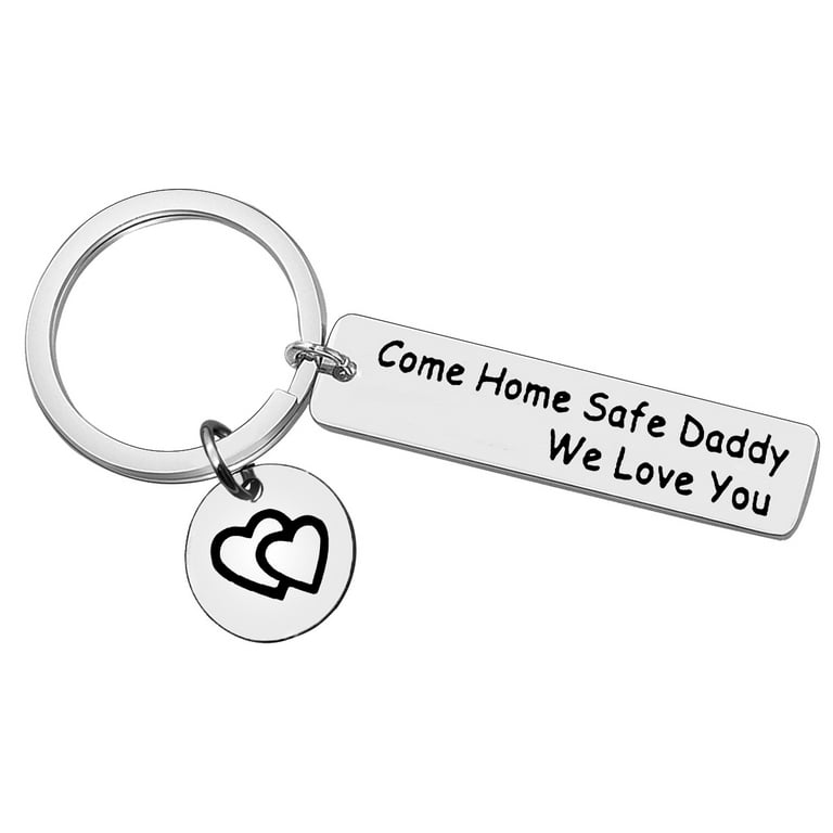 Be Safe Keychain Gift for Deployed Soldier or Firefighter