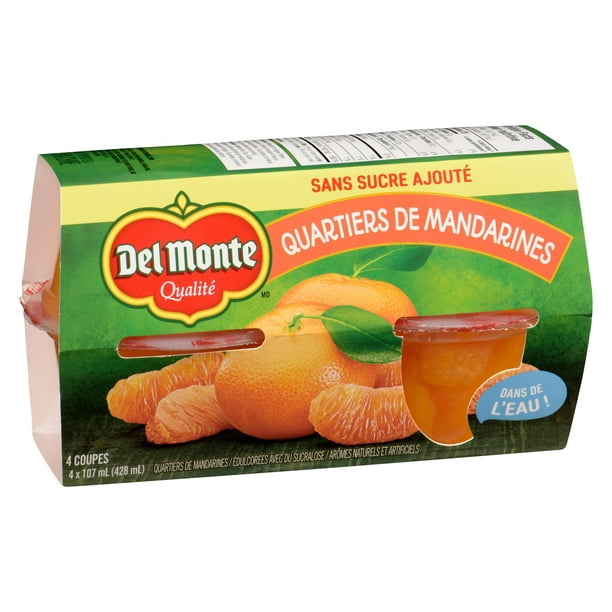 Del Monte® Mandarins packed in water 