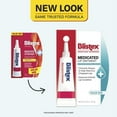thumbnail image 2 of Blistex Medicated Lip Ointment, Relieves Cold Sores & Helps Heal Dry Chapped Lips, Pain Relief From Lip Sores & Blisters, Healing Ointment, 0.35 Ounce (Pack Of 12) Package May Vary, 2 of 5