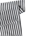 thumbnail image 7 of Ohufall 2PC Sets for Women Striped Short Sleeve Crew Neck T Shirt with Elastic Waist Stretch Shorts Casual Short Sets, 7 of 7