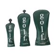 thumbnail image 3 of 3 fundas de madera para palos de golf, fundas de madera para palos de golf, accesorios de golf portátiles antidesgaste Verde, 3 of 9