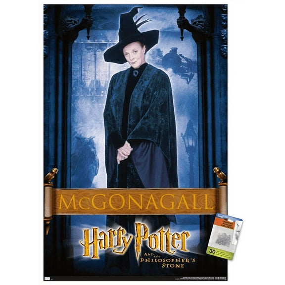Harry Potter and the Philosopher's Stone - McGonagall Wall Poster with Pushpins, 22.375" x 34"