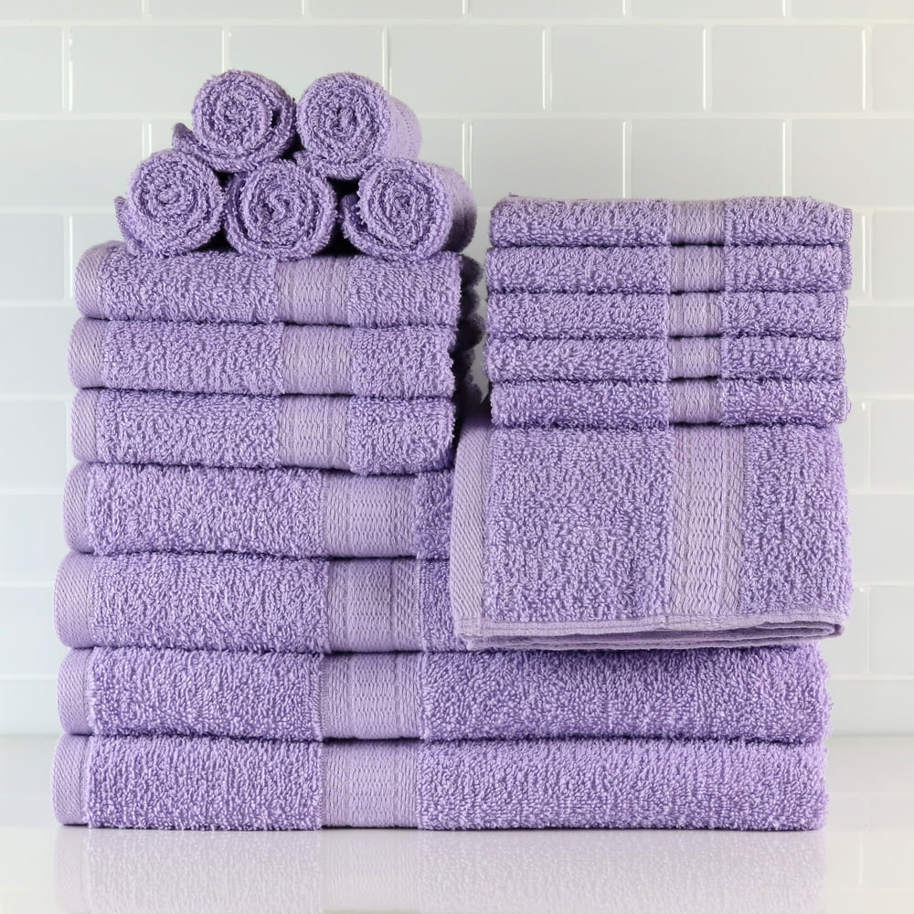 Mainstays Basic Bath Collection 18 Piece Towel Set Lavender 4 Bath mainstays-basic-bath-collection-18-piece-towel-set-lavender-4-bath