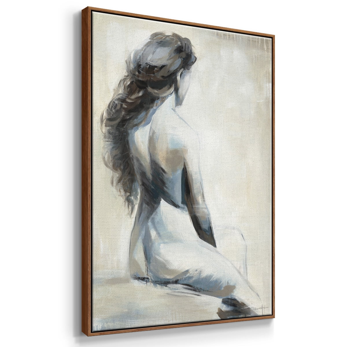 Song on the Wind Framed Premium Gallery Wrapped Canvas - Ready to Hang