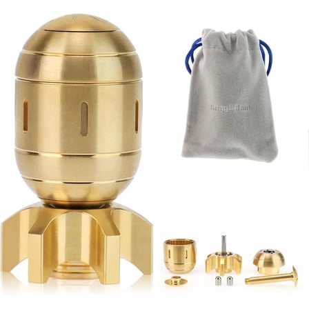 Ddluck Fidget Toys for Adults Rocket (Brass)