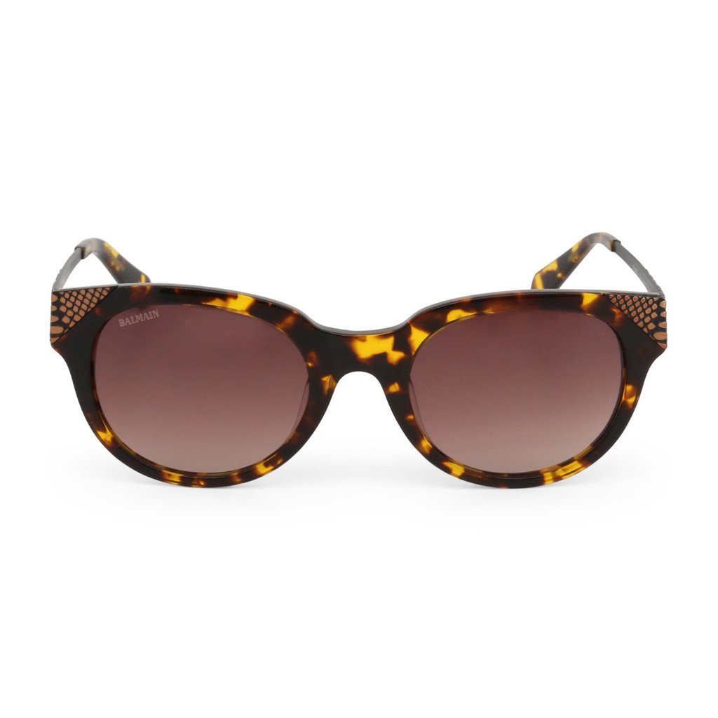 Women\'s Balmain Sunglasses BL2082B in excellent condition ! Balmain (France) 53mm Round Sunglasses BL2082B03 Burgundy  main image 4