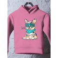 thumbnail image 3 of Hand Drawn Corgi Portrait Swag Hoodie Toddler -Image by Shutterstock,  5 Toddler, 3 of 4