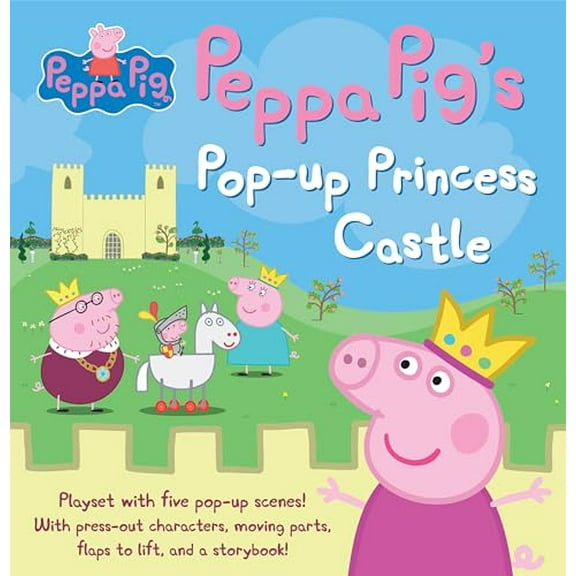 Pre-Owned Peppa Pig's Pop-Up Princess Castle Hardcover