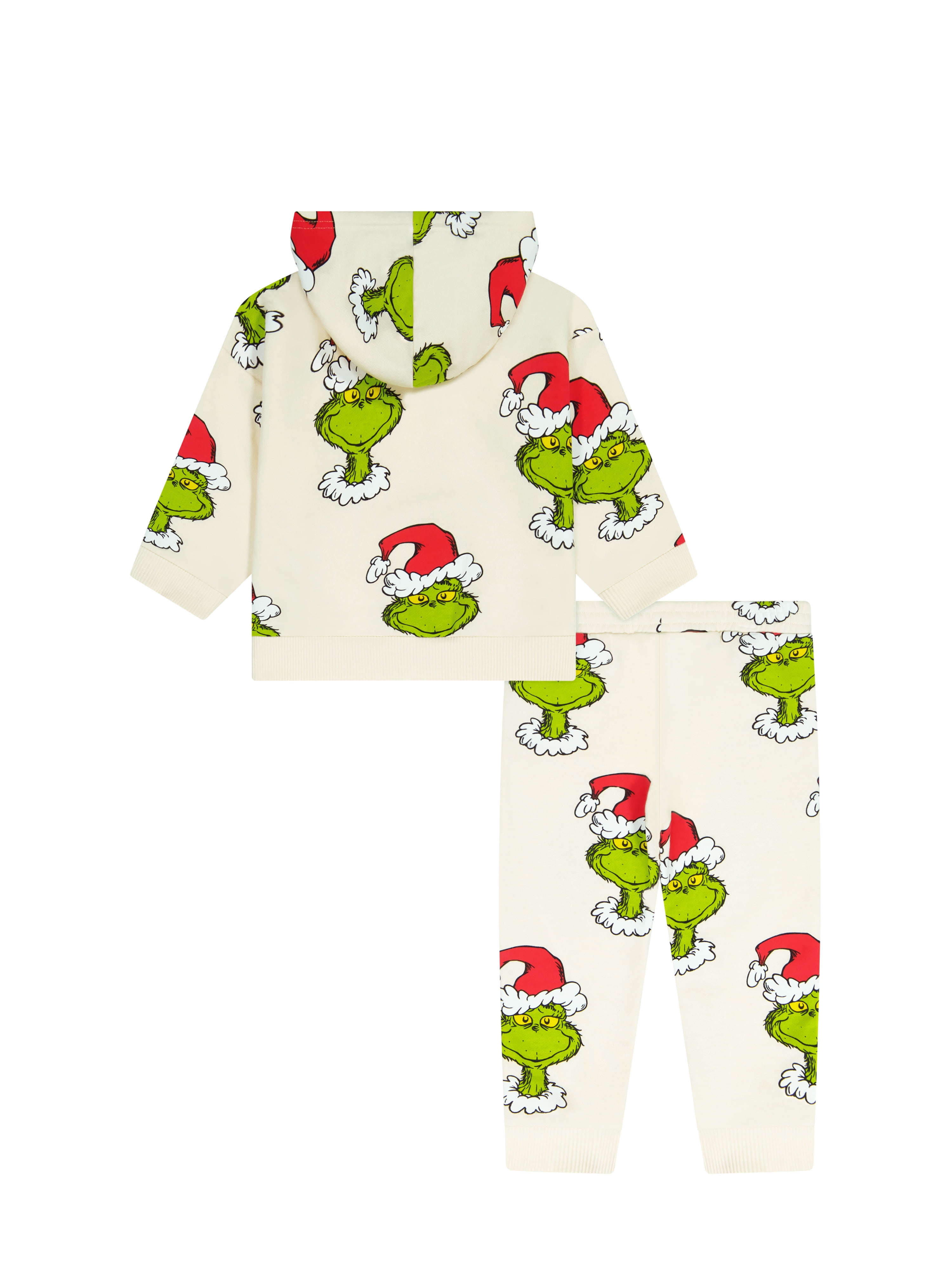Dr. Seuss The Grinch Toddler Printed Sweatshirt and Jogger Set, Sizes 2T-5T