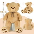 thumbnail image 5 of MaoGoLan 5ft Giant Teddy Bear Plush Toy Jumbo Stuffed Animal, 5 of 9