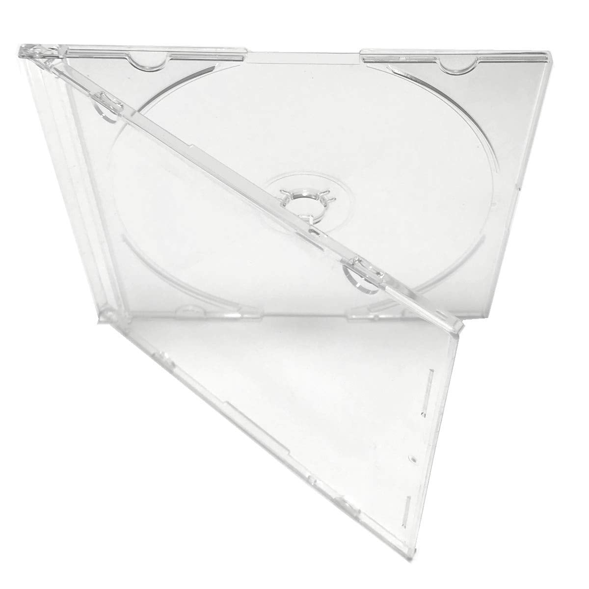 Clear Slim CD Jewel Case - Premium, 100 Pack - Walmart.com - Walmart.com
