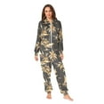 thumbnail image 4 of joogoo Palm Retro Tree Boat Unisex Adults Onesies Pajamas Jumpsuits M, 4 of 7