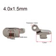 thumbnail image 1 of 20 Pcs(10 Paires) Charnière de Réparation de Lunettes de Remplacement Haute Nickel Accessoire de Réparation de Charnière Simple Double Dent CY4015, 1 of 6