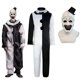 thumbnail image 1 of Art The Clown Cosplay Movie Terrifier 2 Art The Clown Cosplay Costume Jumpsuit Mask Halloween Costumes Mask for Men Women, 1 of 4
