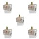 thumbnail image 1 of Cubierta antipolvo Cateissary para refrigerador y lavadora Toalla doble gran flor negra 70*170, 1 of 6