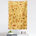 thumbnail image 1 of African Tapestry, Art with Quirky Forms Abstract Cultural Design, Fabric Wall Hanging Decor for Bedroom Living Room Dorm, 5 Sizes, Sand Brown Ginger, by Ambesonne, 1 of 1