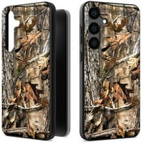 CoverON Design For Samsung Galaxy S24 Plus Phone Case, Flexible Rubber Slim TPU Cover, Fall Camouflage