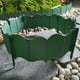 thumbnail image 3 of Paquete de 10 tablas de plástico para bordes de jardín con estacas, 16 x 14 cm, para borde de césped y parterre, valla decorativa para patio Yulucky, 3 of 8
