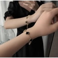 thumbnail image 3 of Pulsera Trébol Cuatro Acero Inoxidable Novia Mujer, 3 of 4