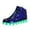 Z01 Dark Blue, variant on Girls Shoes,Unisex High Top LED Light Up Sneakers Flashing Athletic USB Rechargeable Kids Shoes For Girls And Boys,Kids Shoes,Pink,9-9.5 Years