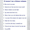 thumbnail image 3 of CafePress - Top Ten Reasons Distance Swim Ash Grey T Shirt - Men's Classic Graphic T-Shirt, 3 of 4