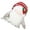 Gray, variant on hejhncii Christmas Rudolph Decorative Piece For Indoor Use Durable Plastic Cloth