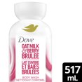 thumbnail image 2 of Dove Plant Milk Cleansing Body Wash for Moisturized Skin Oat Milk & Berry Brulee, and no Sulfate cleansers or Parabens, pH balanced, 2 of 7