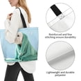 thumbnail image 3 of Kdxio Dog Wrapped in Towel Casual Tote Bags Women Big Capacity Shoulder Bag for Women Travel Shoulder Bags Handbags, 3 of 8