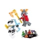 thumbnail image 3 of SparkyKid 24Pc Cartoon Ninja Mini Figure Bricks, Jay Villain Basilisk, Space Building Blocks for Playtime Fun, 3 of 10