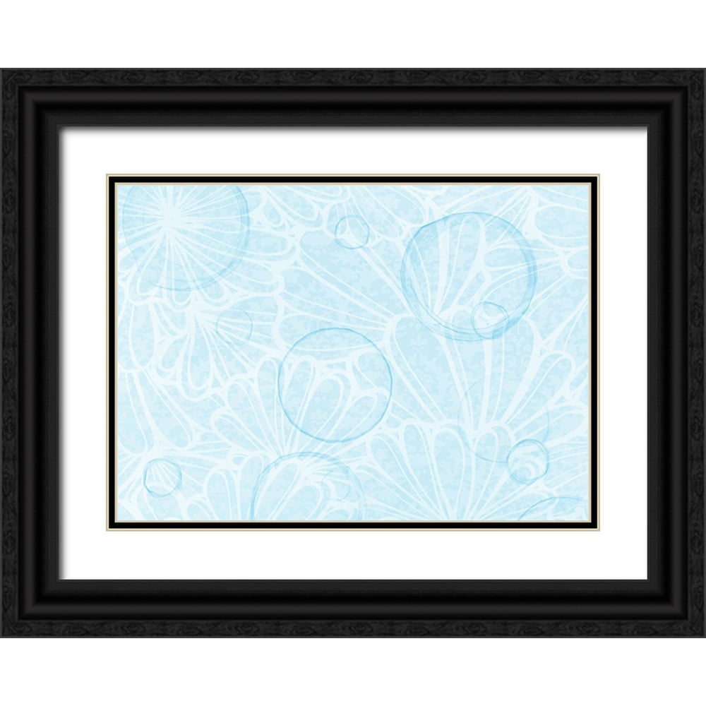LightBoxJournal 24x18 Black Ornate Wood Framed with Double Matting Museum Art Print Titled - Card Design 2B_4