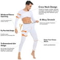 thumbnail image 3 of COMFREE Thermal Underwear for Men, Ultra Soft Long Johns Set Thin Base Layer Top and Bottom for Cold Weather, 3 of 6