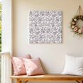 thumbnail image 6 of Canvas Wall Art, Haze Blue Leaf Framed Canvas Prints for Bathroom Kitchen, Retro Farmhouse Plant Floral Branch Gallery Wrapped Wall Decor for Home Office, Gifts, 10"x10" Ship Next Day, 6 of 9