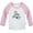 Long Pink Raglan T-shirt #A, variant on My First Christmas Novelty T shirt For Baby, Newborn Babies T-shirts, Infant Tops, 0-24M Kids Graphic Tees Clothing (Short Pink Raglan T-shirt, 0-6 Months)