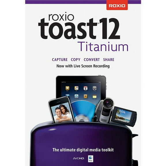 Roxio Rt12tmacml Roxio Toast 12 Titanium